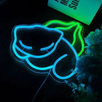 Sleeping Bulbasaur Neon Light