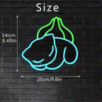 Sleeping Bulbasaur Neon Light