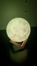 3D Moon Touch Night Light