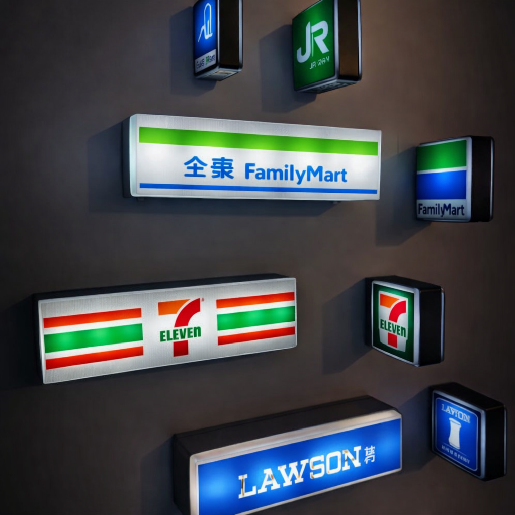Japanese Konbini (Convenience) Store LED Fridge Magnet