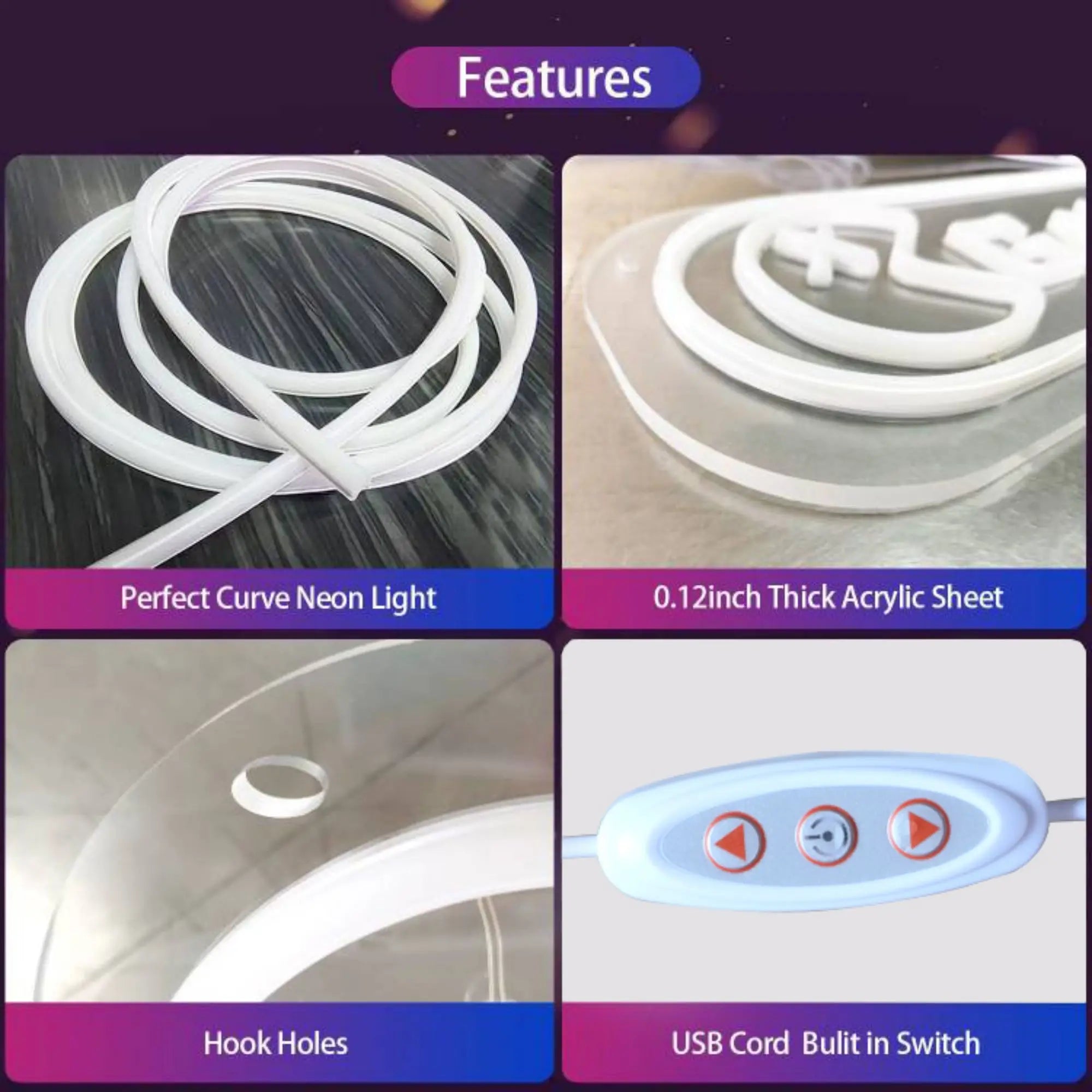 Sleepy Snorlax Peek Neon LED Wall Light