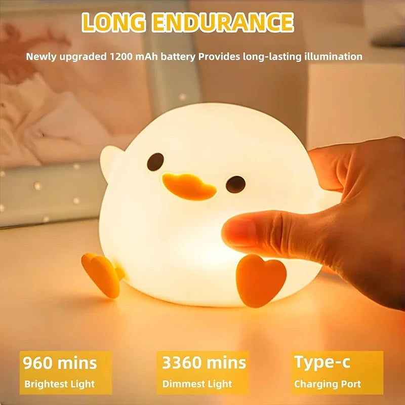 Chubby Duck Night Lamp