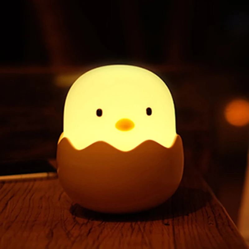 Eggshell Chicken Night Light