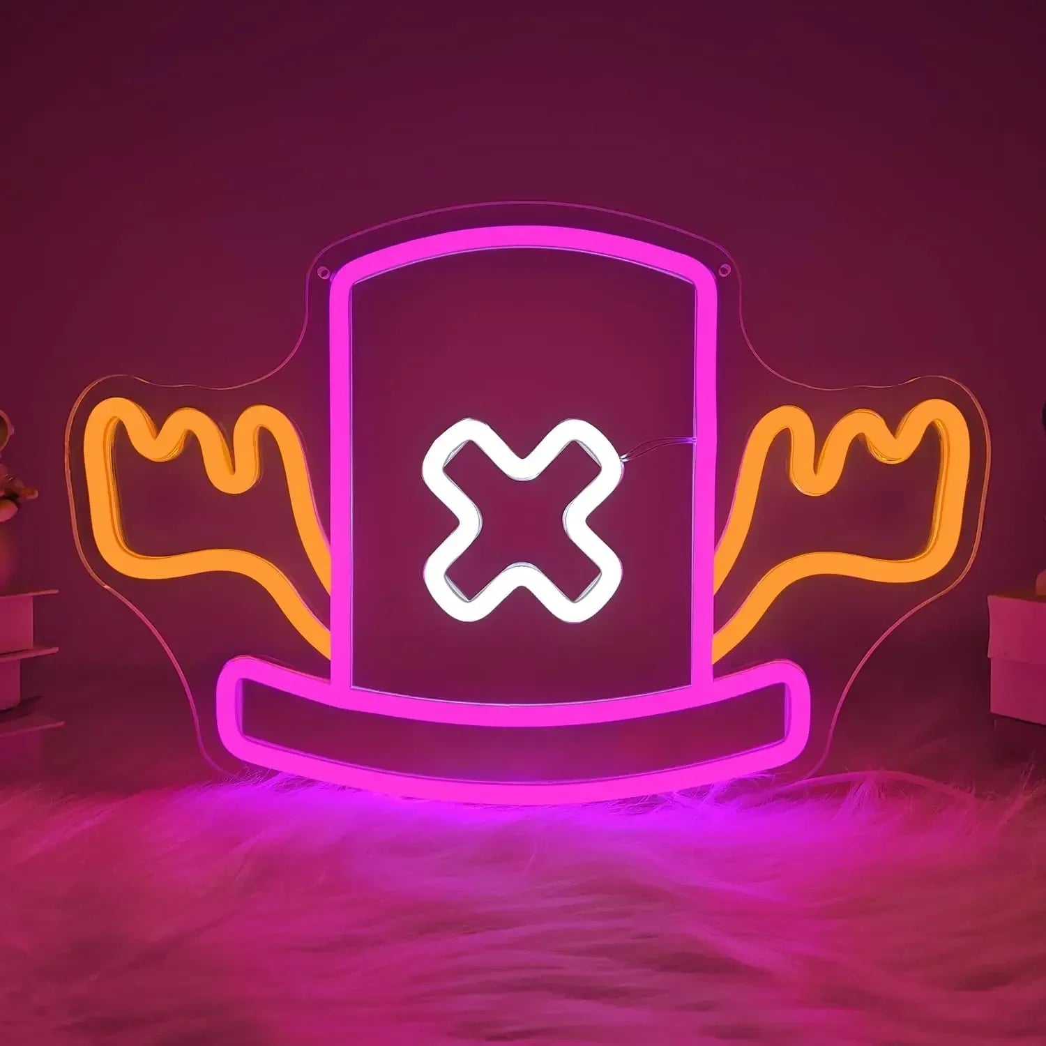 Tony Tony Chopper Hat Neon LED Wall Light