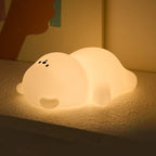 Lying Flat Bear Night Light