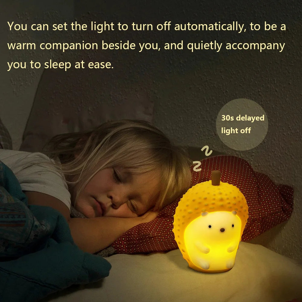 Durian Hedgehog Night light