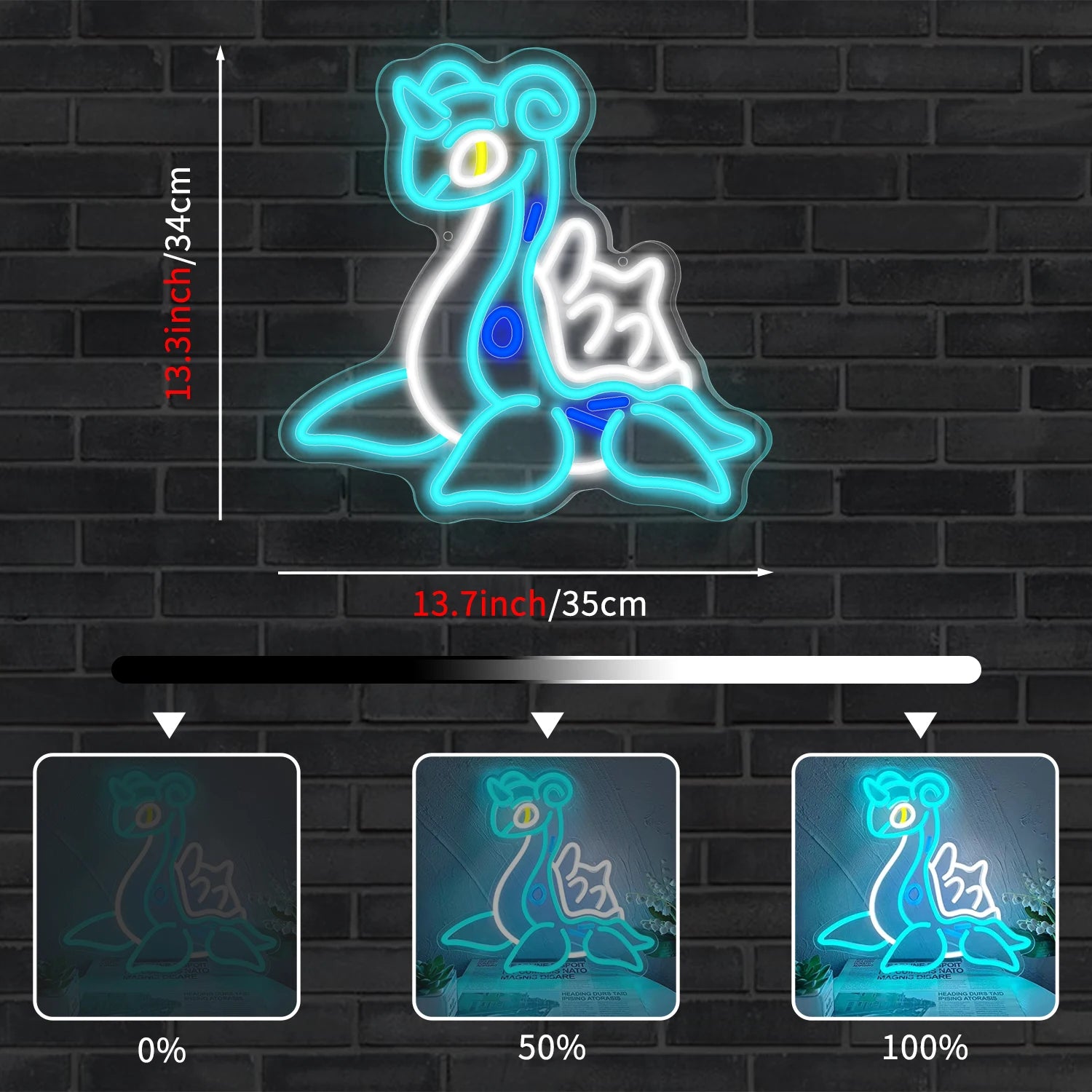 Lapras Neon LED Wall Light