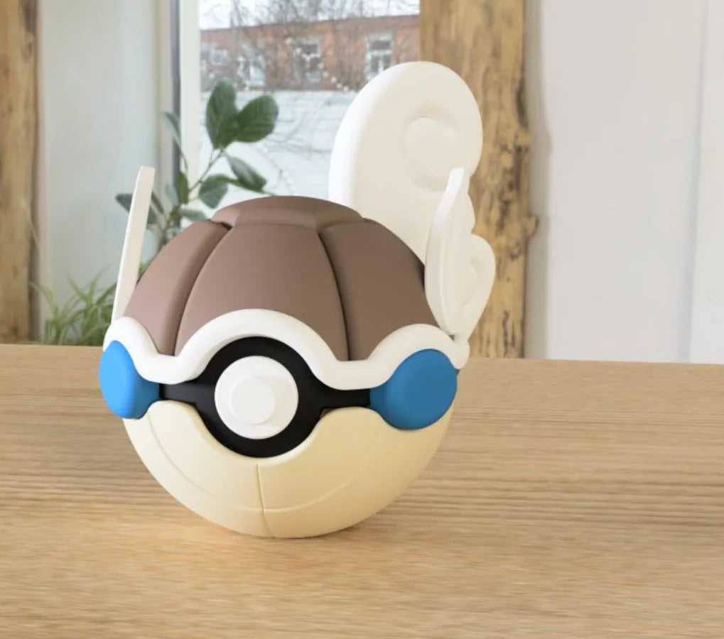 Squirtle Evolution Series Poké Ball Collectibles