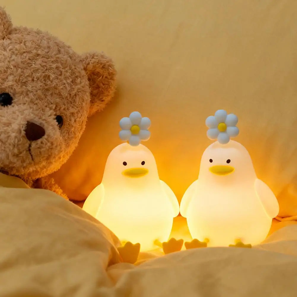 Flower Duck Night Light