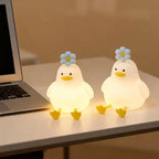 Flower Duck Night Light