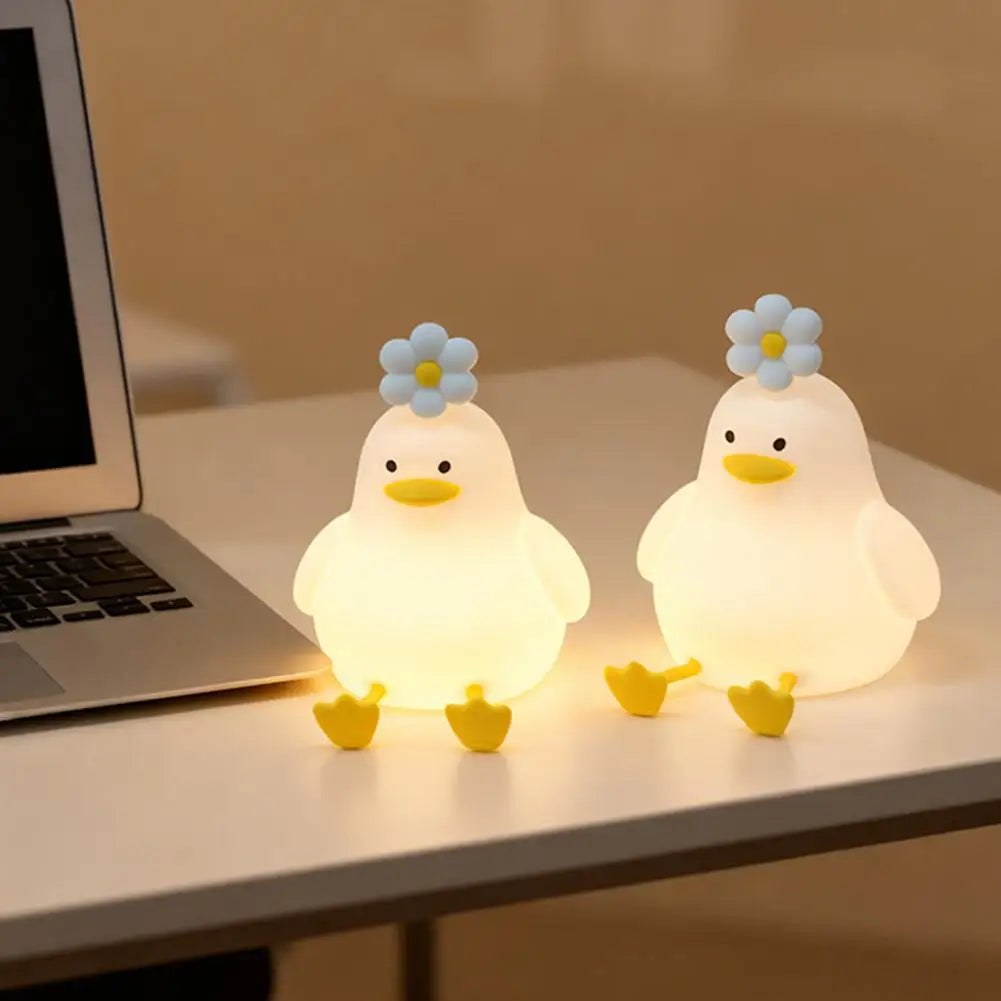 Flower Duck Night Light