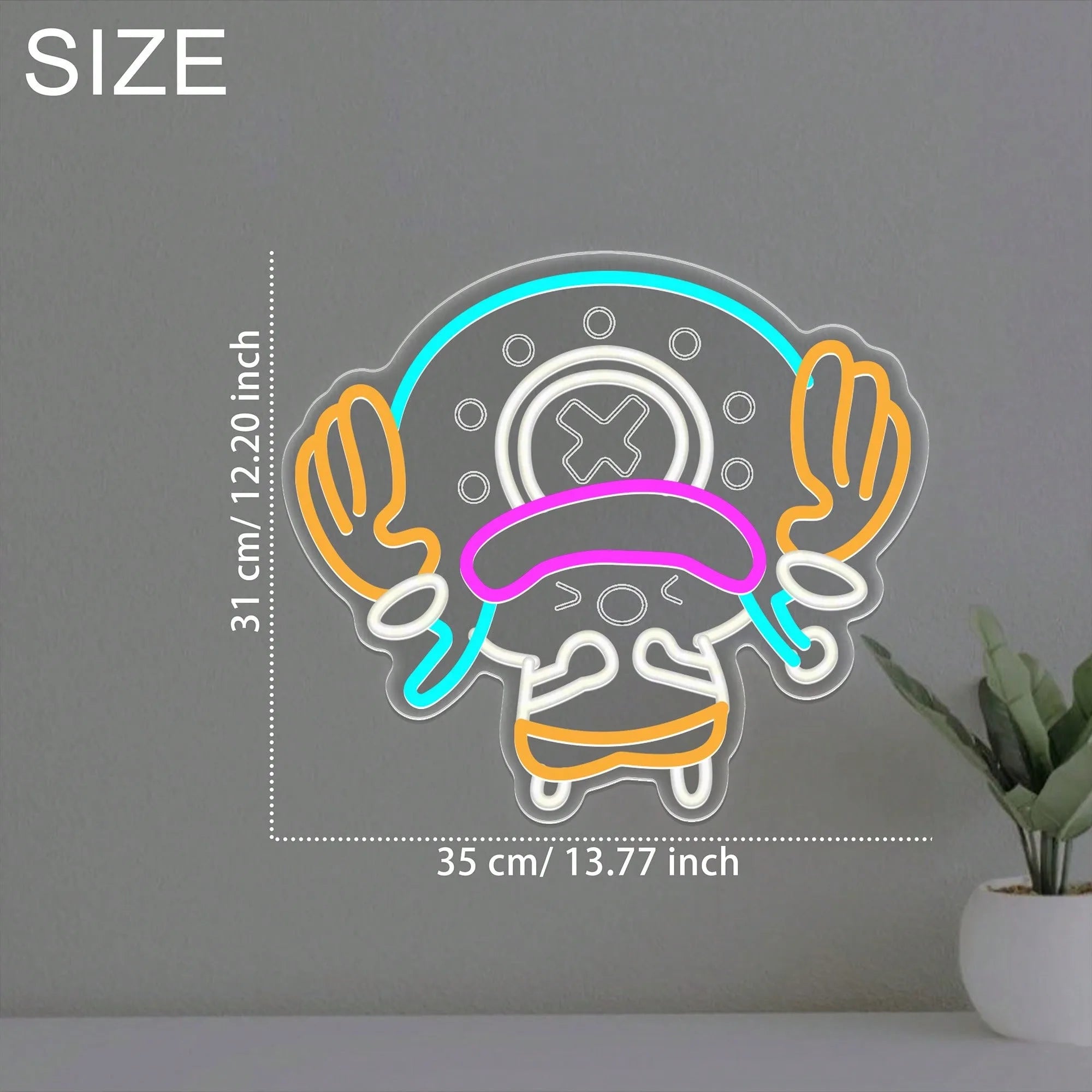 Tony Tony Chopper Neon LED Wall Light