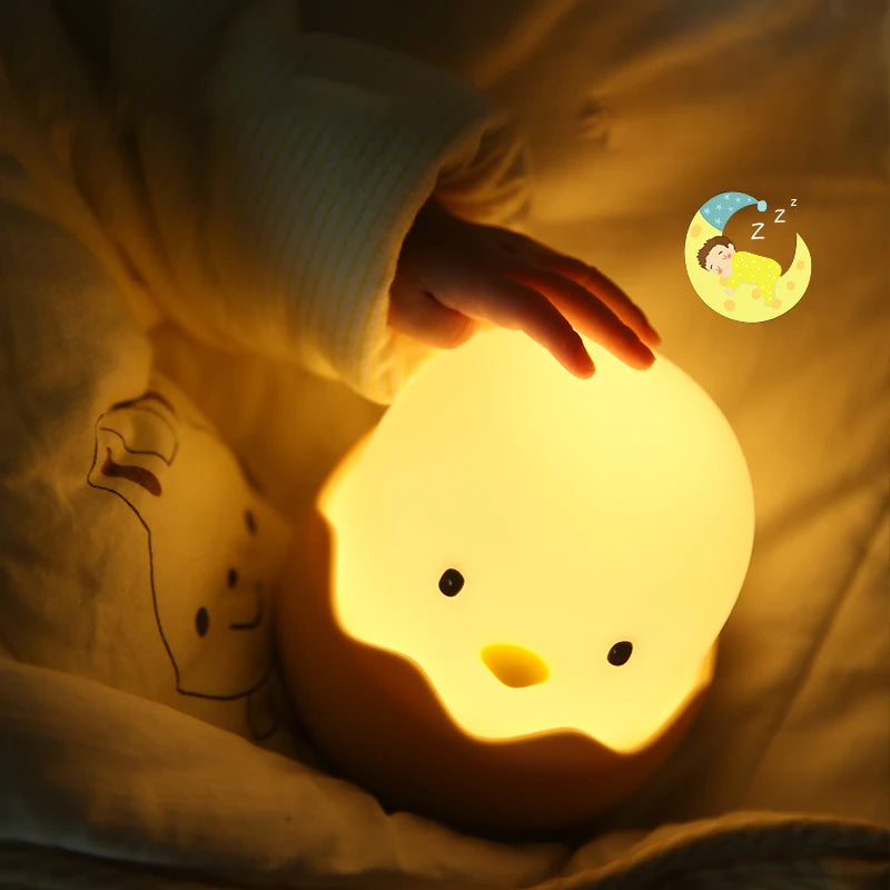 Eggshell Chicken Night Light