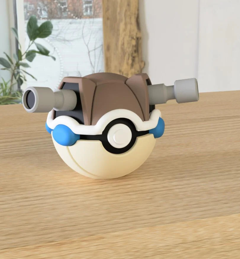 Squirtle Evolution Series Poké Ball Collectibles