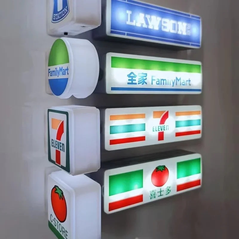 Japanese Convenience Store LED Fridge Magnet