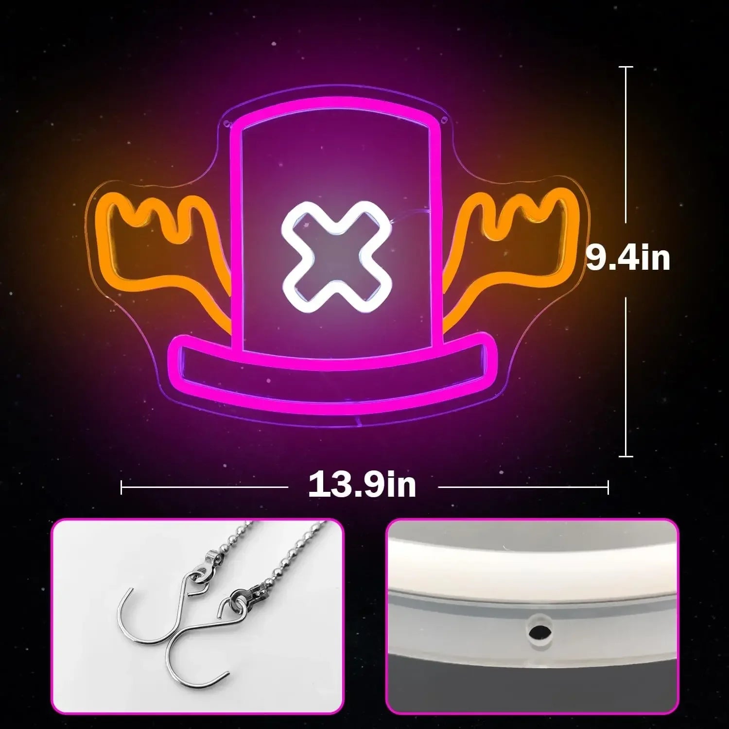 Tony Tony Chopper Hat Neon LED Wall Light